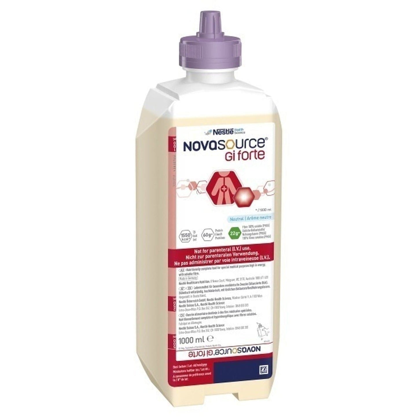 Nestle Novasource GI Forte SmartFlex - Neutral 1000mL RTH Bottle