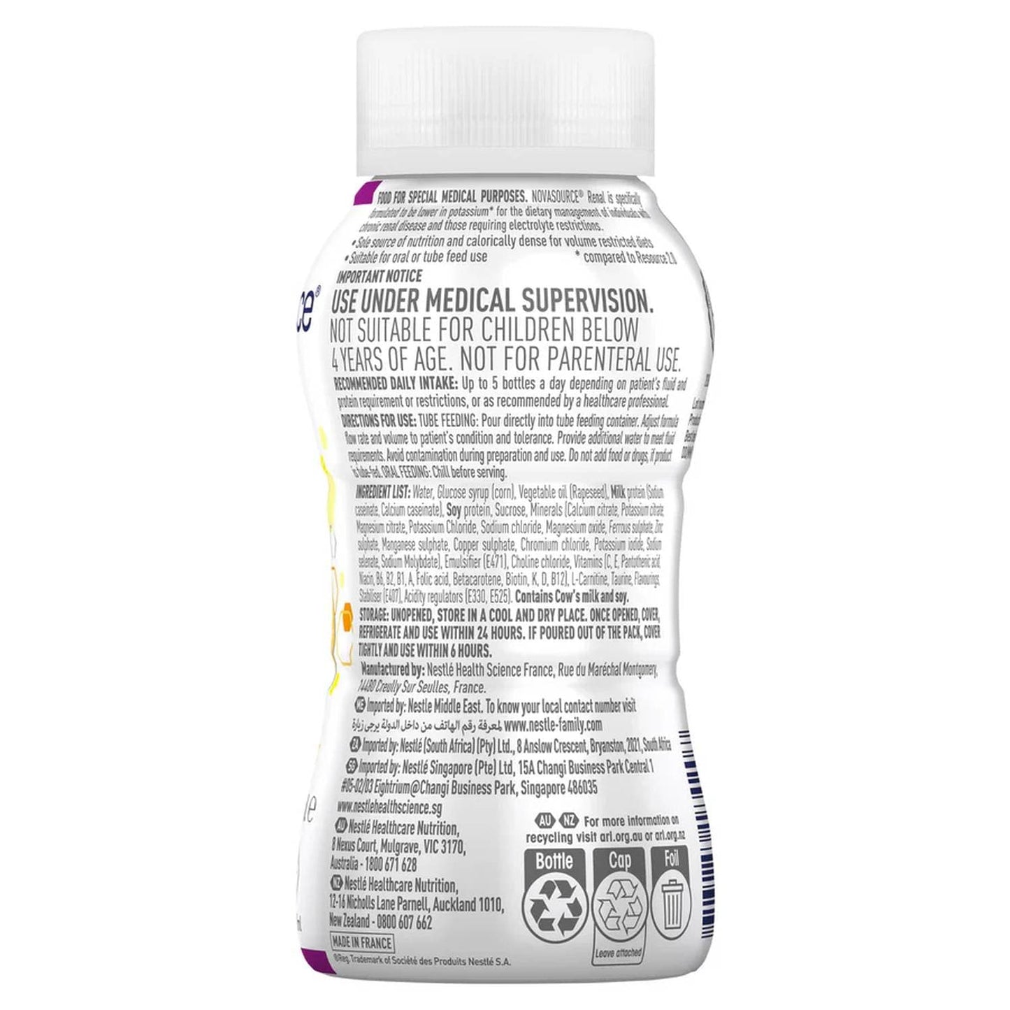 Nestle Novasource Novasource Renal 200ml