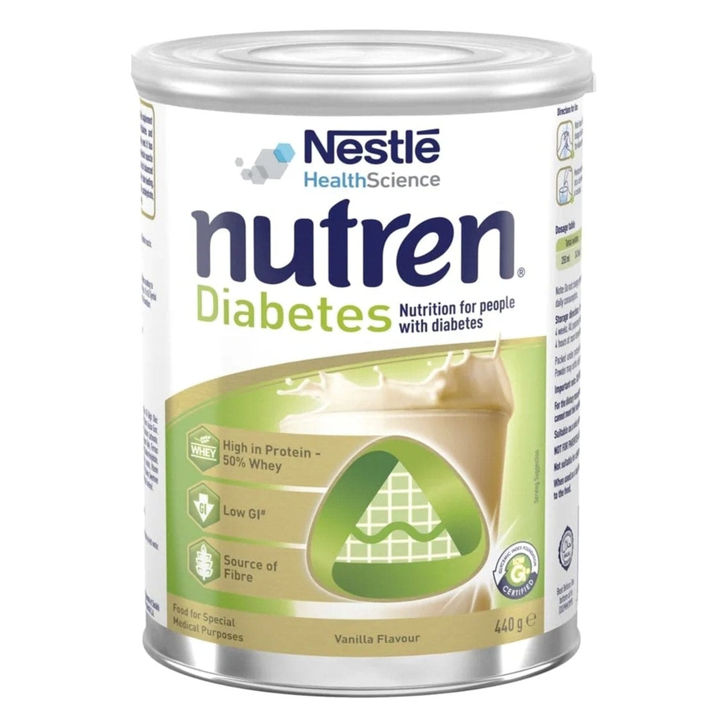 Nestle Nutren Diabetes Vanilla 440g