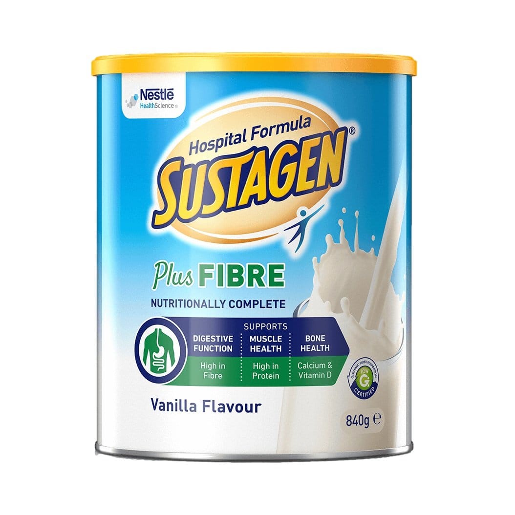 Nestle Sustagen Formula Active Plus Fibre Vanilla 840g