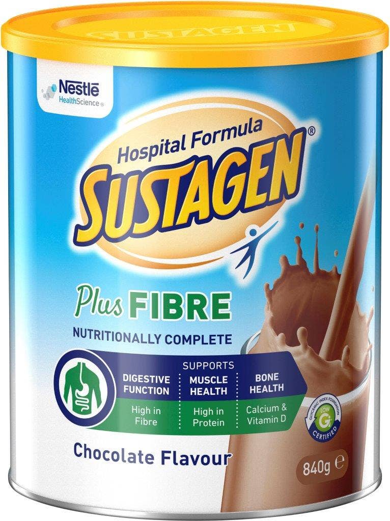 Nestle Sustagen Formula Active Plus Fibre Vanilla 840g