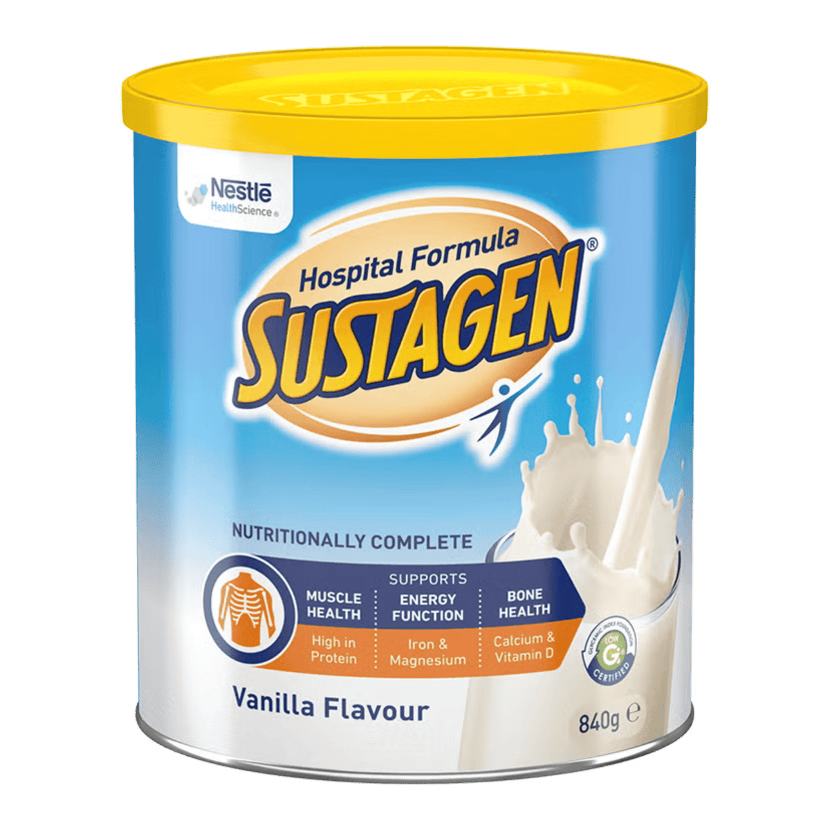 Nestle Sustagen Hospital Formula Active Chocolate 840g