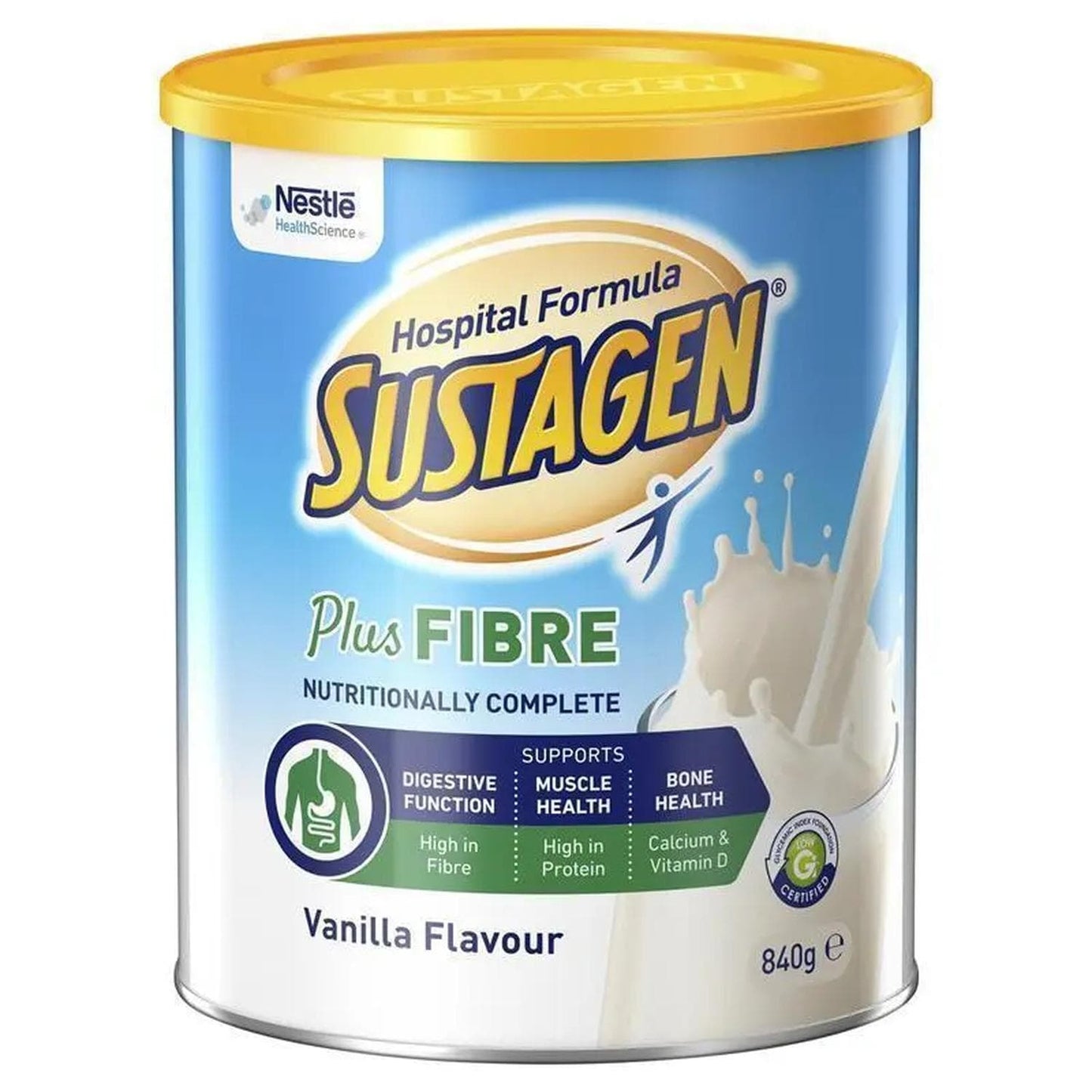 Nestle Sustagen Hospital Formula Active Plus Fibre 840g