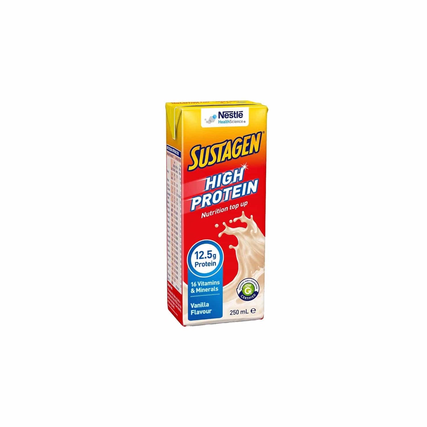 Nestle Sustagen Liquid Vanilla Ready To Drink 250ml