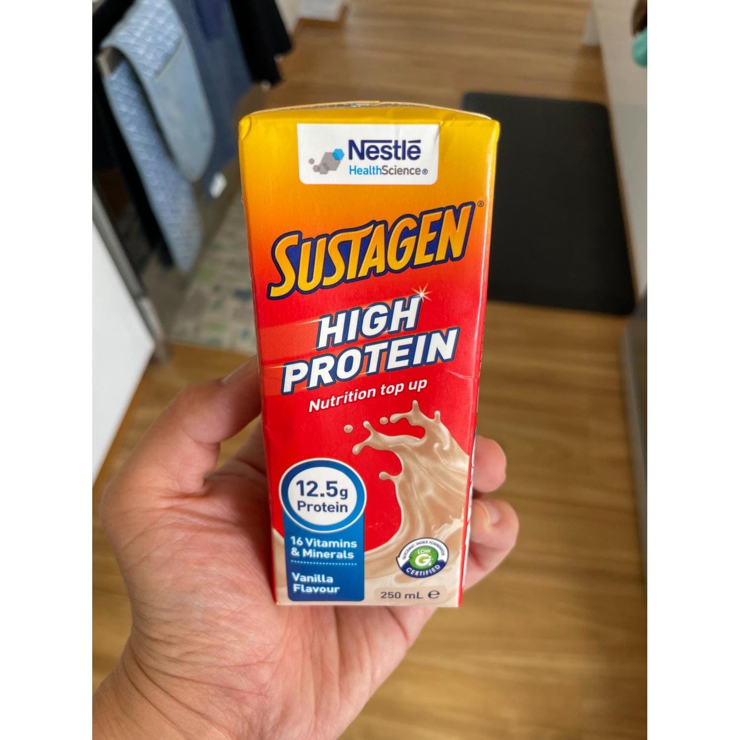 Nestle Sustagen Liquid Vanilla Ready To Drink 250ml
