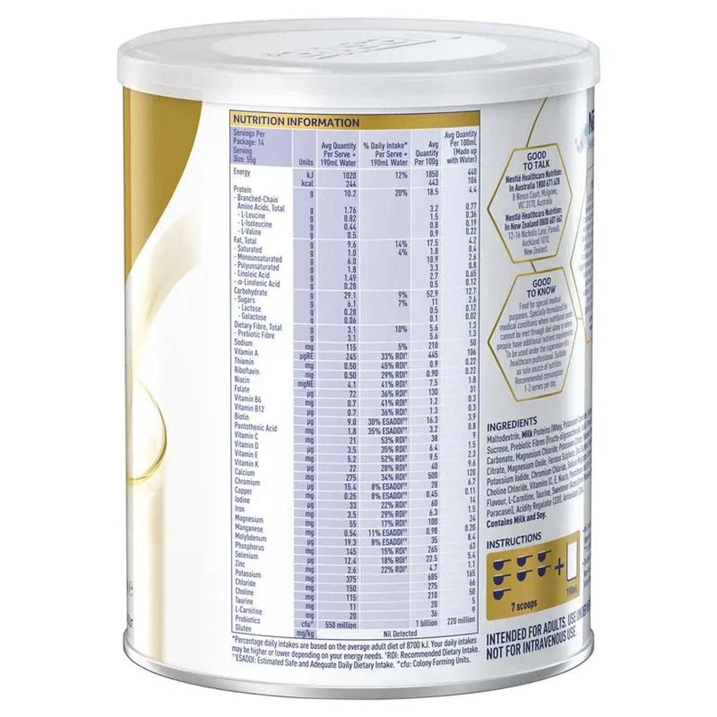 Nestle Sustagen Optimum 800g