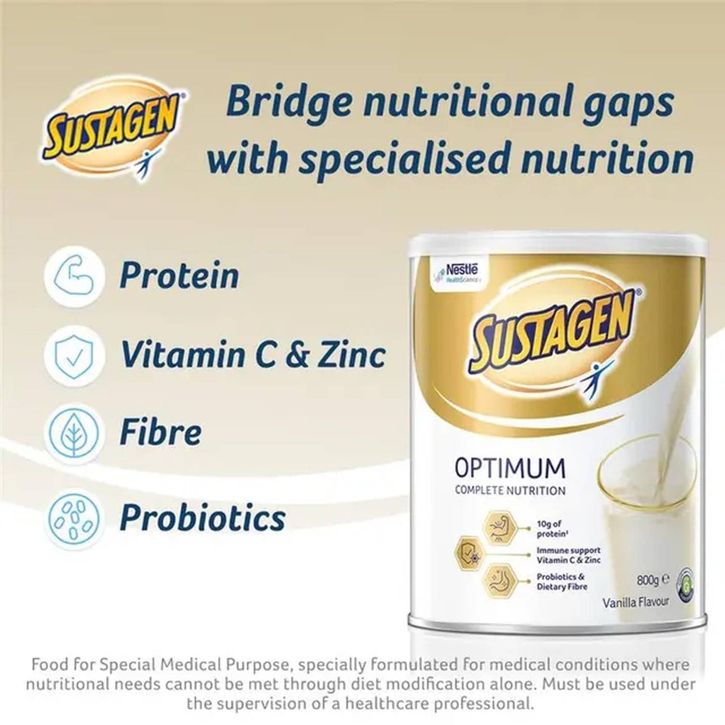 Nestle Sustagen Optimum 800g