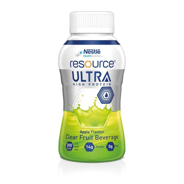 Nestle Healthcare Carton of 24 Nestle Ultra Fruit Beverage Apple 200ml