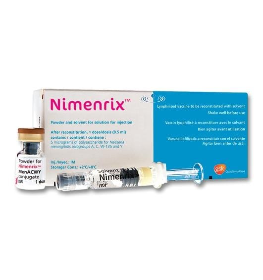 GSK Vaccines Nimenrix Meningococcal ACWY Vaccine - Tetanus Toxoid Conjugate