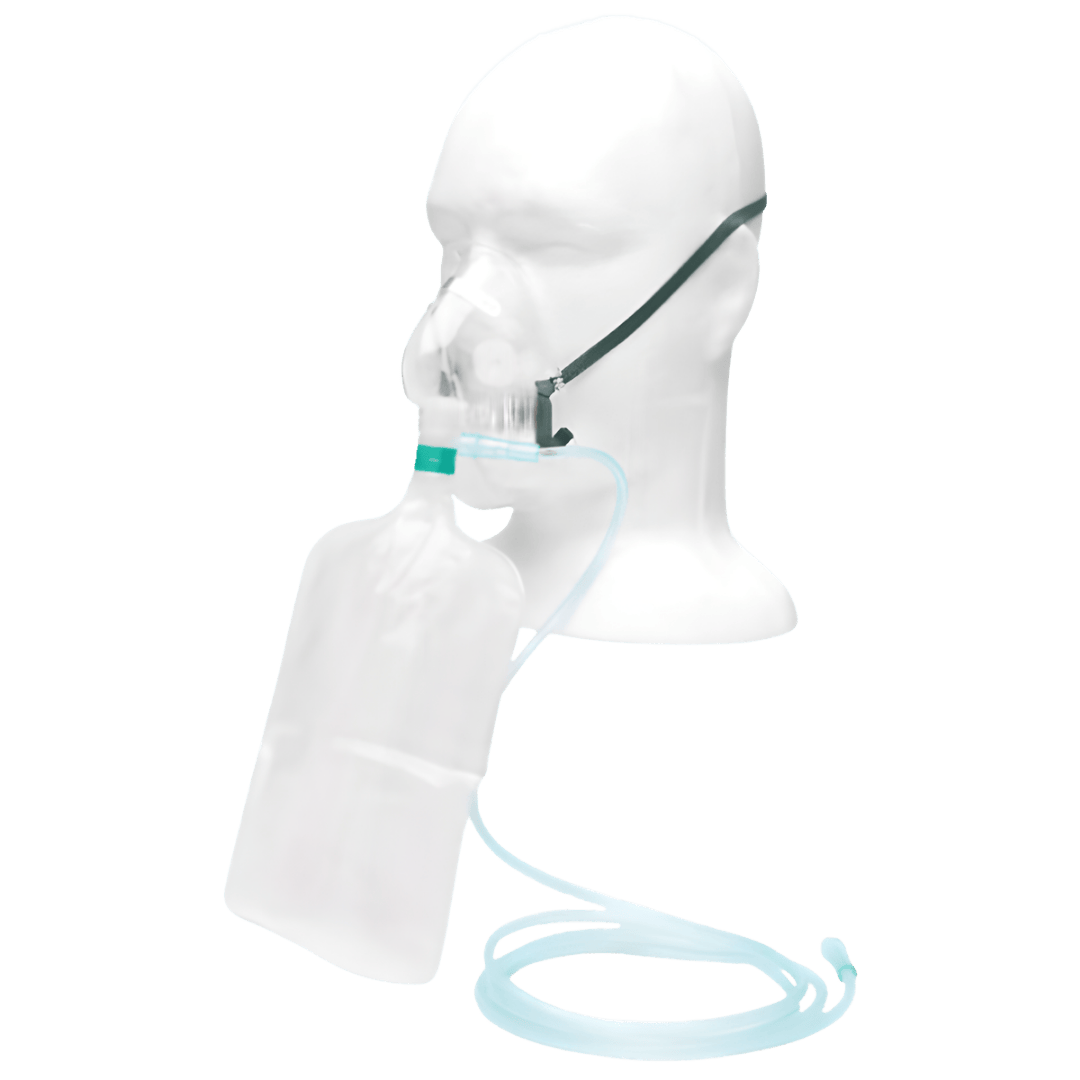 Non-Rebreather Oxygen Mask - Adult