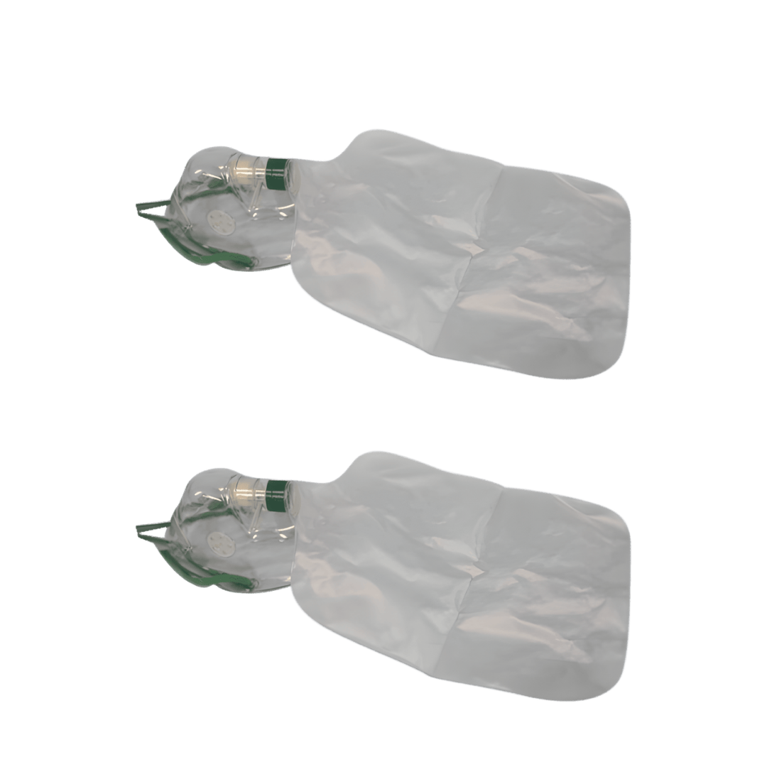 Non-Rebreather Oxygen Mask with 2.1m Tubing - Child