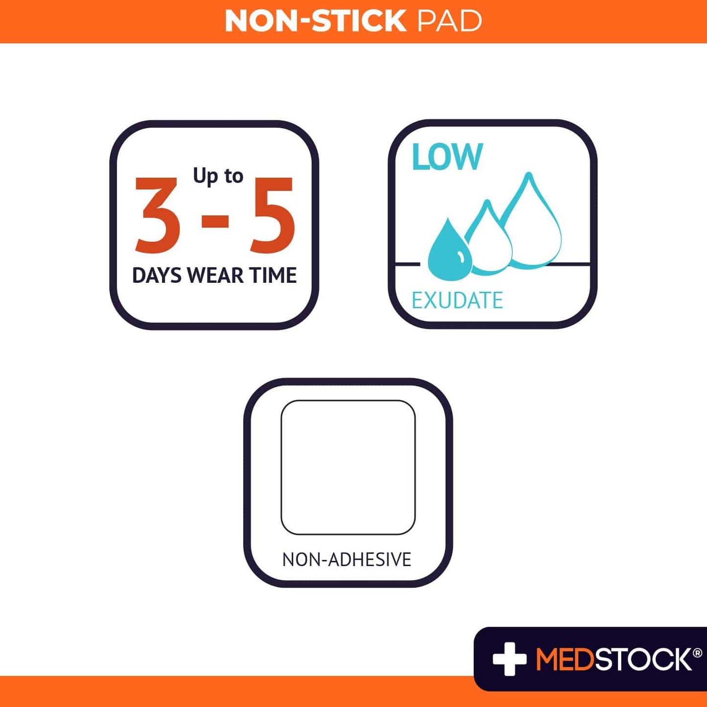 Non-Stick Pad 10cm x 10cm