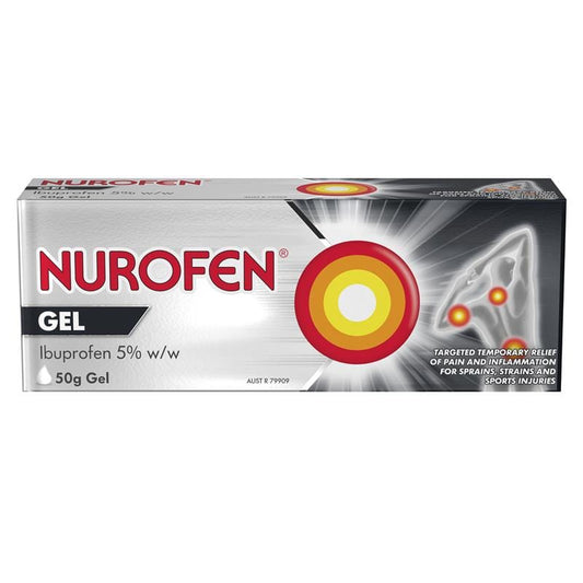 Nurofen Pain Relief Nurofen Pain And Inflammation Relief Gel 5% Ibuprofen, 50g