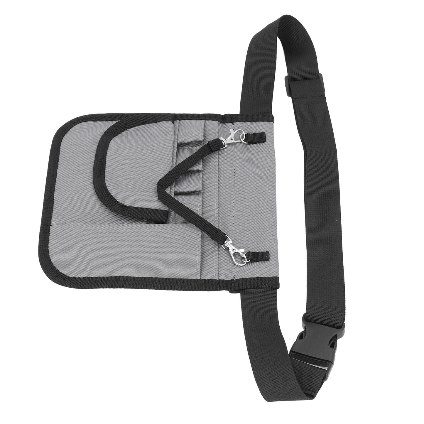 Nurse Waist Pouch with Tape Holder and Adjustable Waist Belt, Nursing Organizer Belt for Nursing Supplies, Gray, Bag ONLY