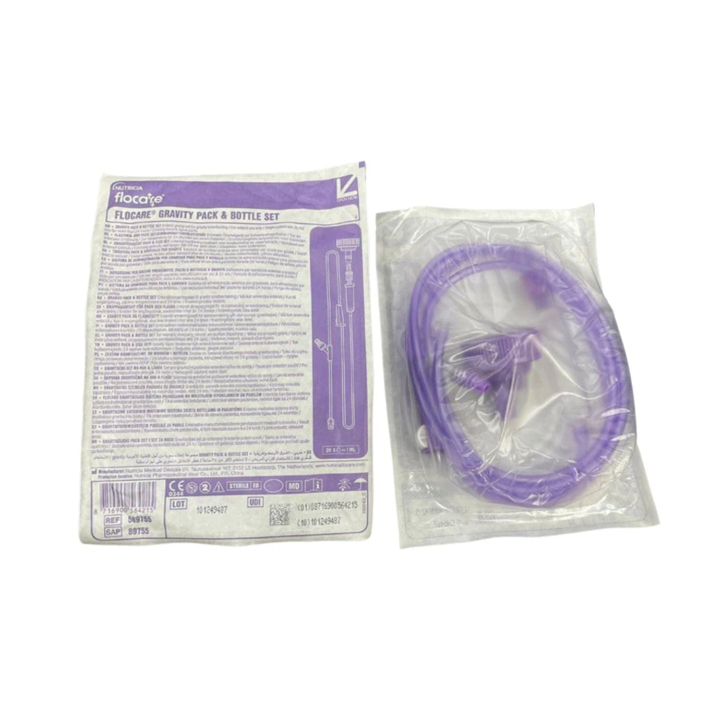 Nutricia Flocare Bottle & Pack Gravity Set - Y port