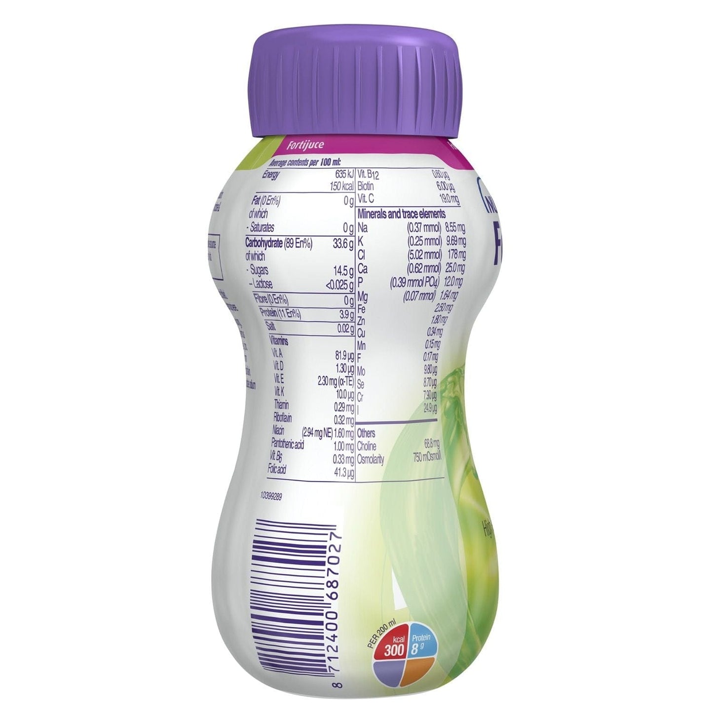Nutricia Fortijuice 200ml