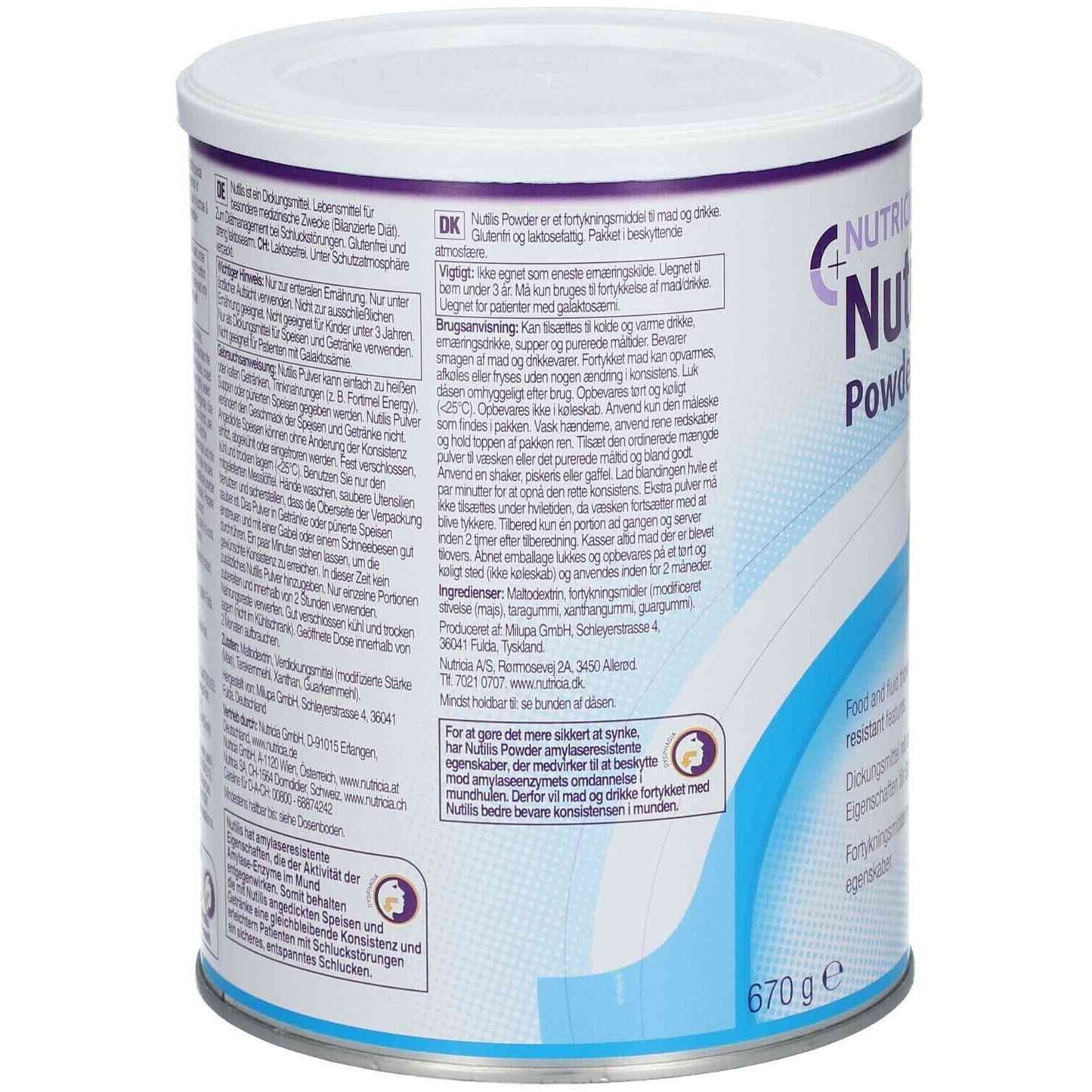 Nutricia Nutilis Powder 670g