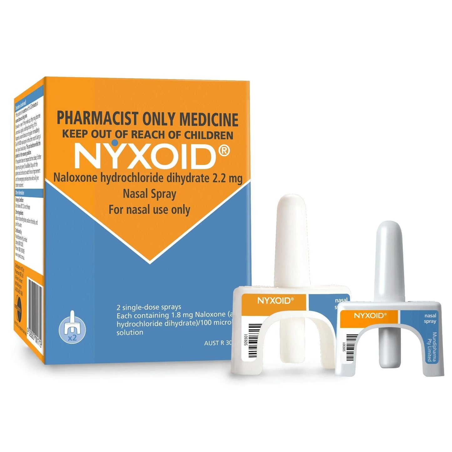 Mundipharma Nasal Sprays Nyxoid Nasal Spray 1.8mg/0.1ml - Emergency Opioid Overdose Treatment