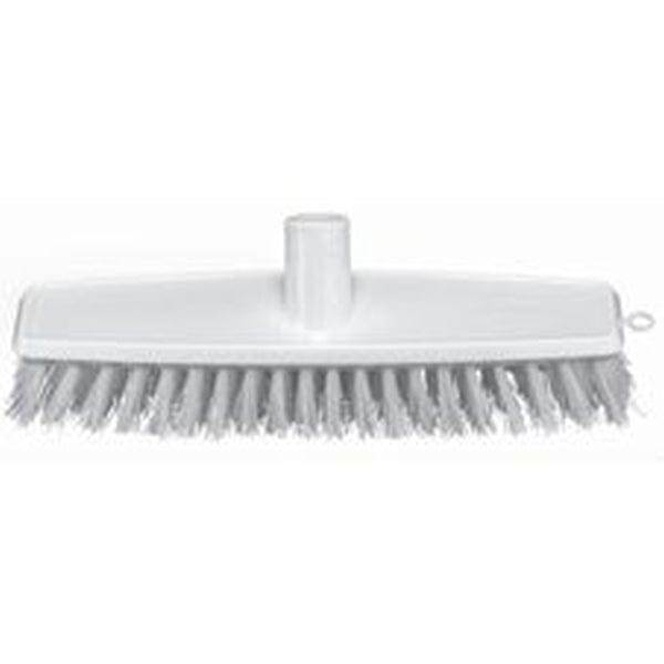 Oates Cleaning & Washroom Supplies Each Oates Brush Scrub Floor Stiff 300M White