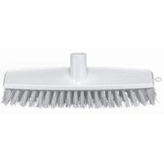 Oates Cleaning & Washroom Supplies Each Oates Brush Scrub Floor Stiff 300M White