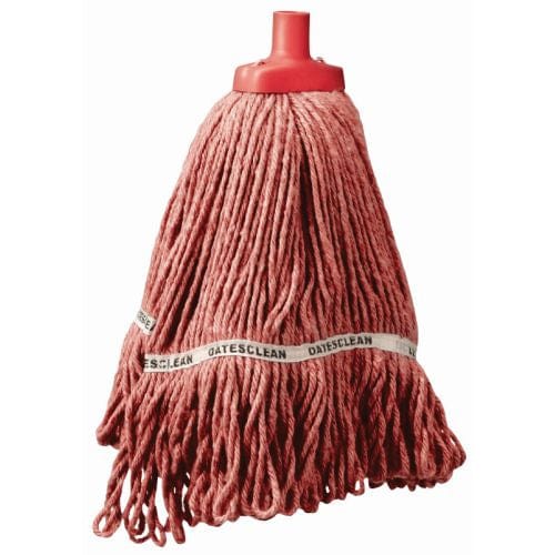 Oates Cleaning & Washroom Supplies Each Oates Duraclean Hospital Launder Mop 350G Red