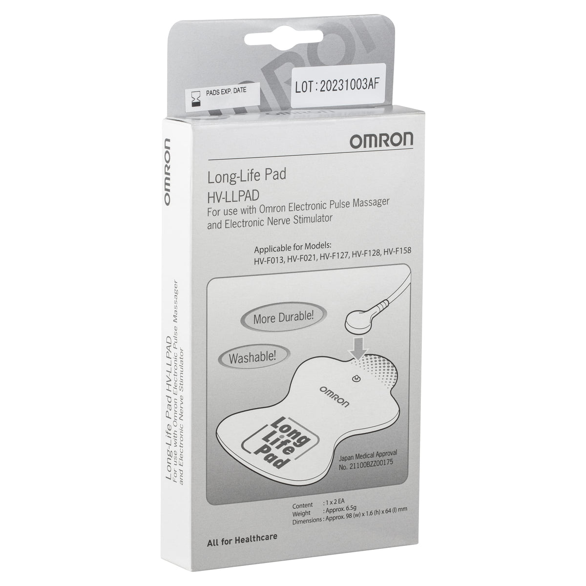 Omron TENS Long Life Replacement Pads