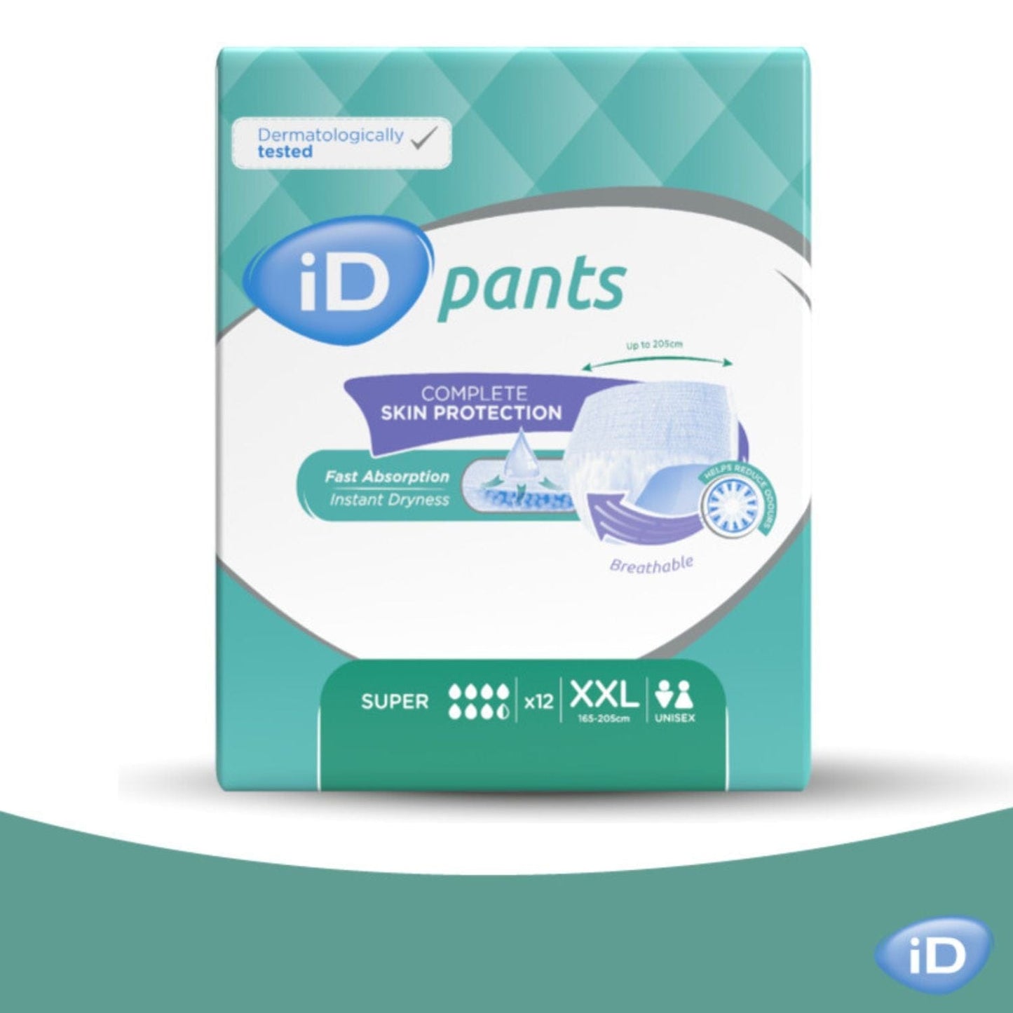 Ontex iD Pants Bariatric Super XXL (165-205cm) 1655ml