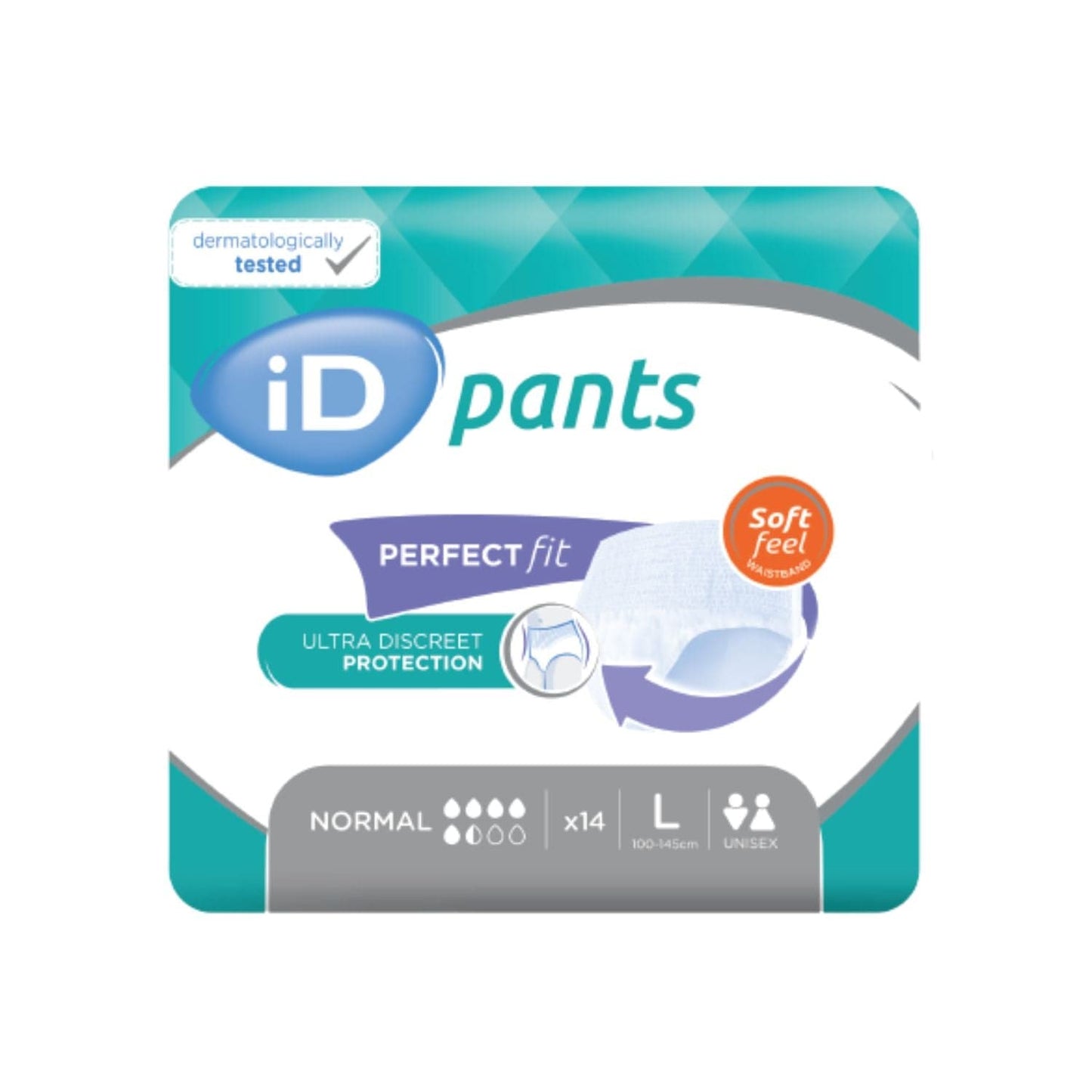 Ontex iD Pants Normal L (100-145cm) 1045ml