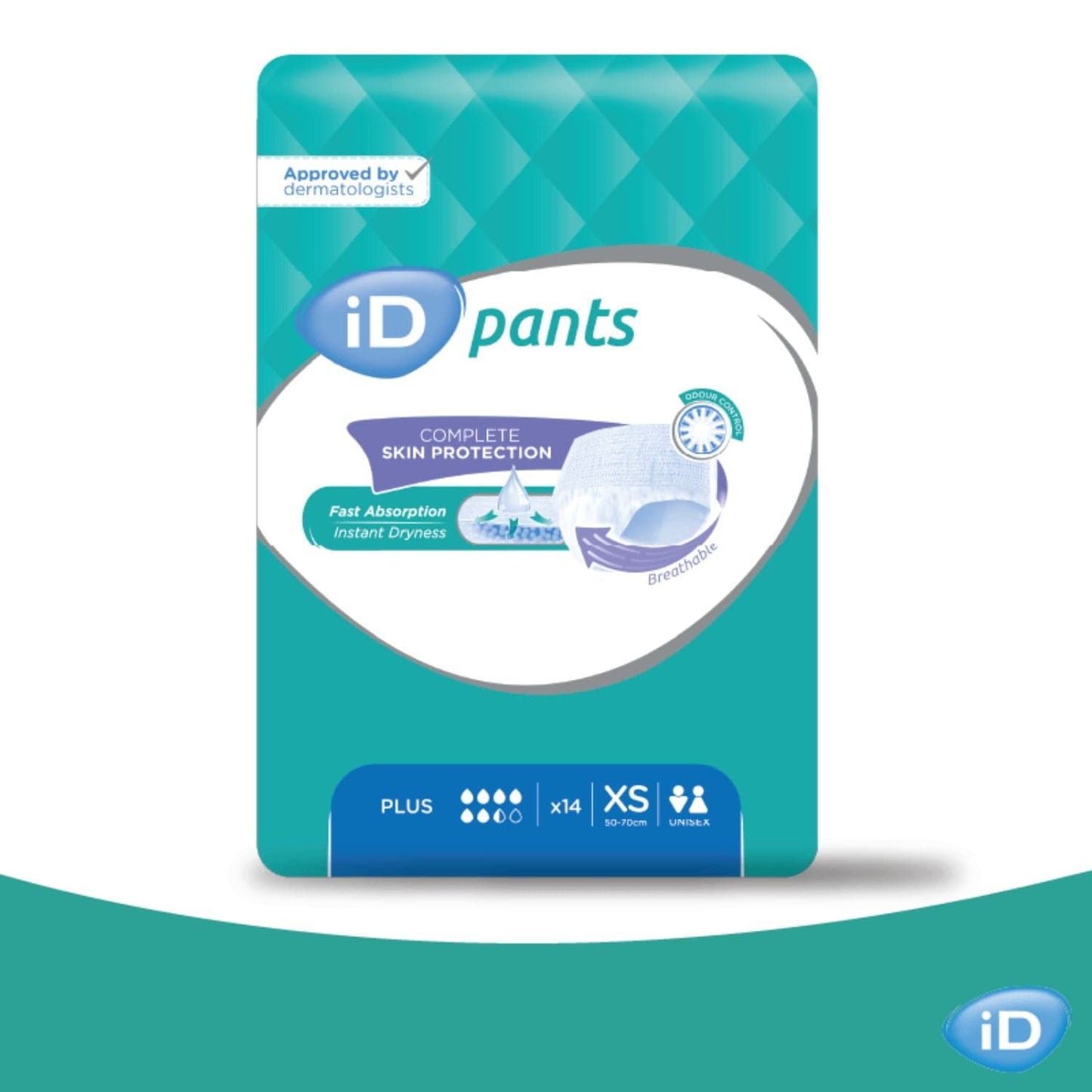 Ontex iD Pants Plus XS (50-70cm) 1300ml