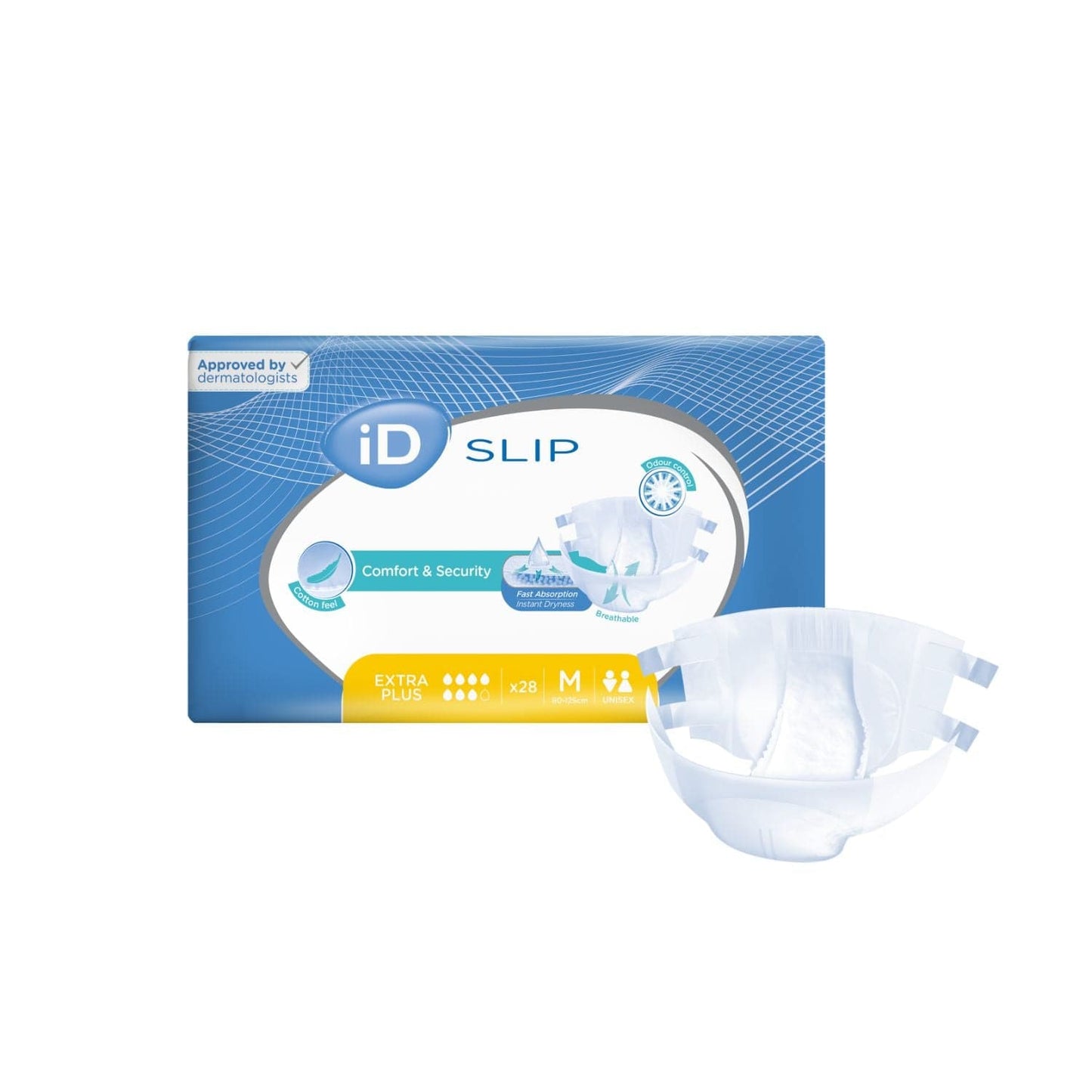 Ontex iD Slip Extra Plus M (80-125cm) 2600ml