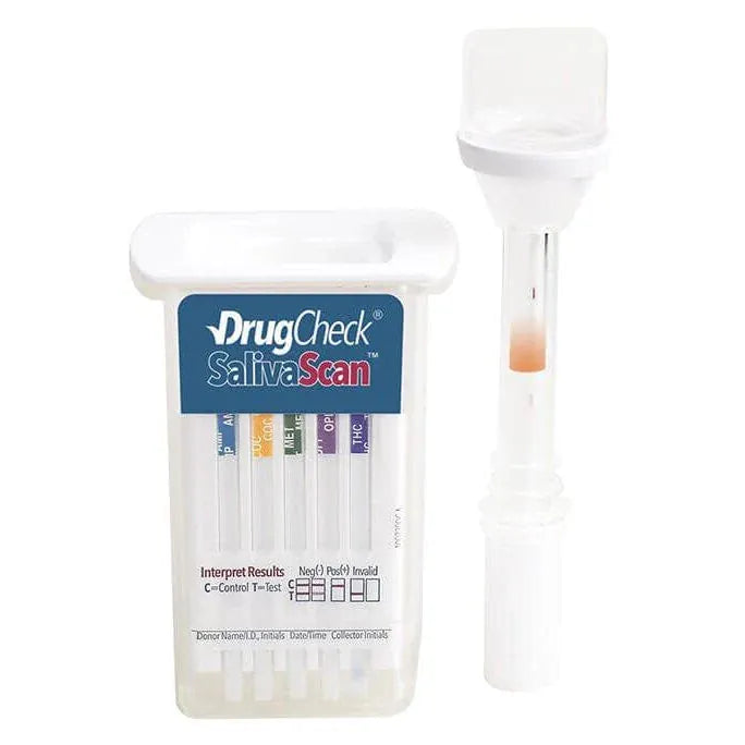 DrugCheck Alcohol & Drug Testing Oral Fluid Drug Screen Detects 6 drugs