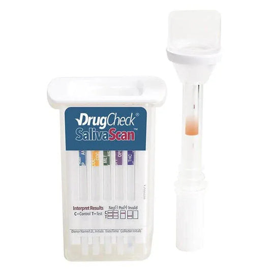 DrugCheck Alcohol & Drug Testing Oral Fluid Drug Screen Detects 6 drugs