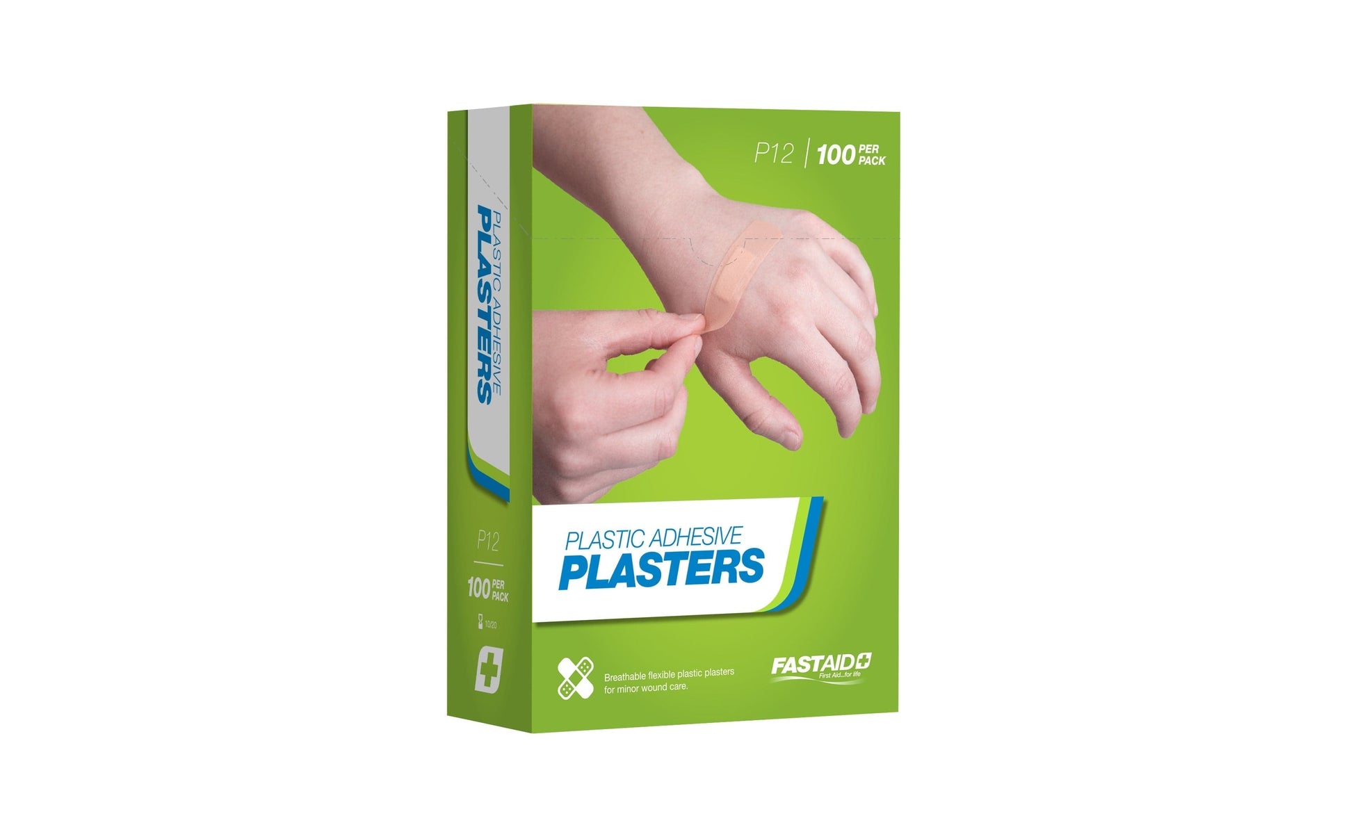 FastAid First Aid Consumables P12, Adhesive Plasters, Plastic, 72 x 19mm