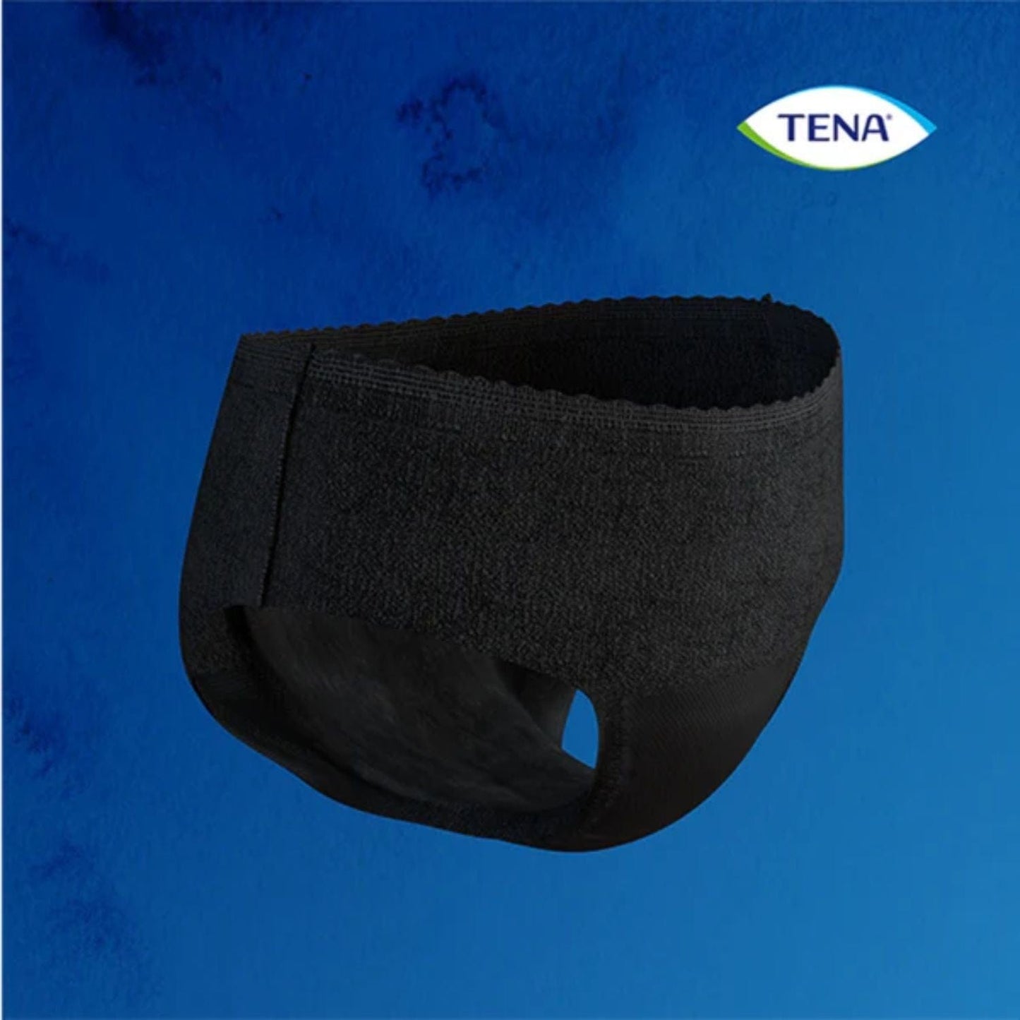 PANTS TENA DISCREET NOIR LOW WAIST MED BLK
