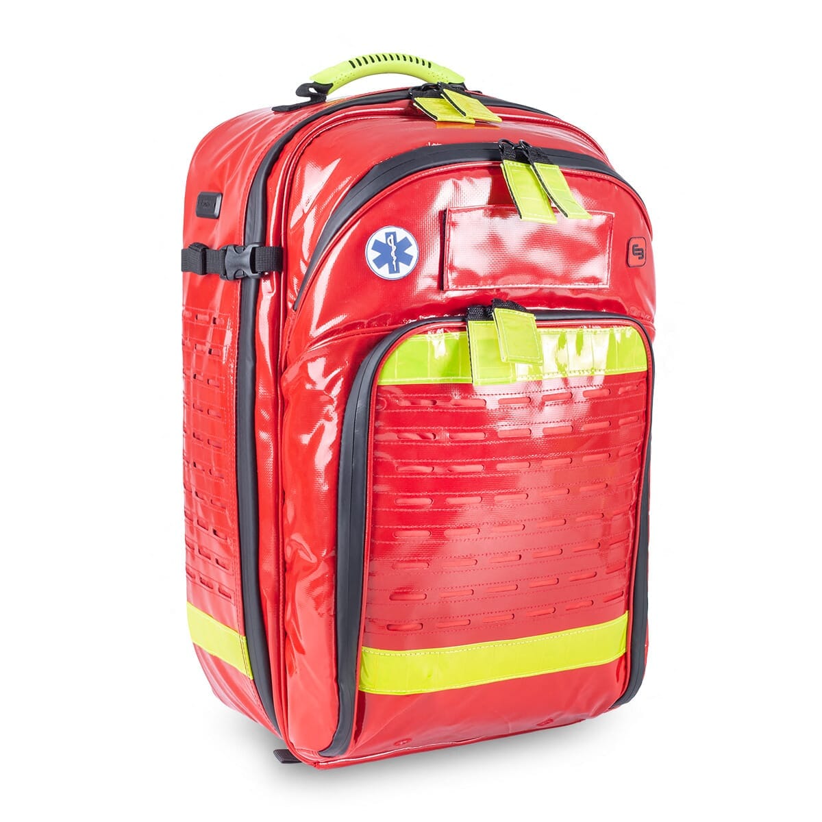 Elite Bags First Aid & Emergency Bags PARAMEDS EVO BIG-SIZED RESCUE TACTICAL BACKPACK, RED TARPAULIN