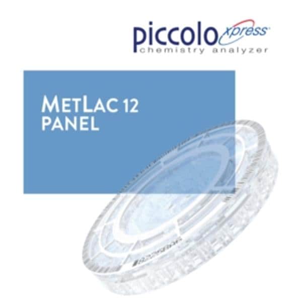 ABAXIS Reagents Piccolo MetLac 12 Panel