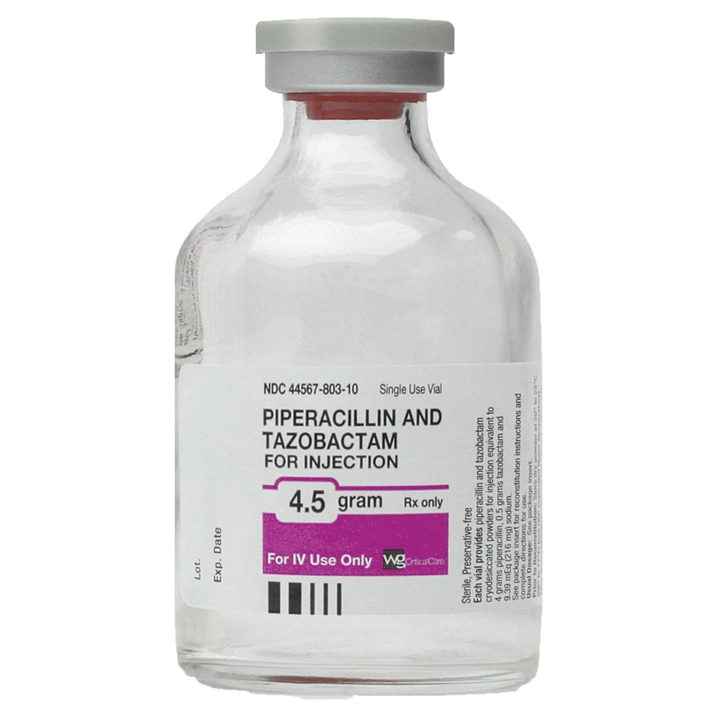 Aft Pharmaceuticals Antibiotics Piperacillin And Tazobactam 4g/0.5g Vial