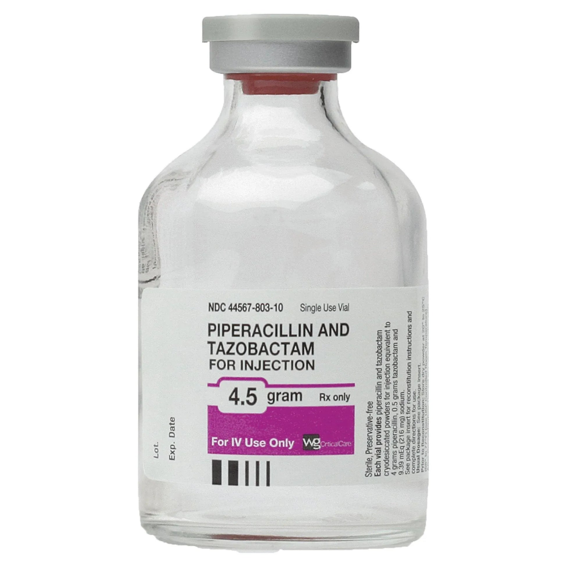 Aft Pharmaceuticals Antibiotics Piperacillin And Tazobactam 4g/0.5g Vial