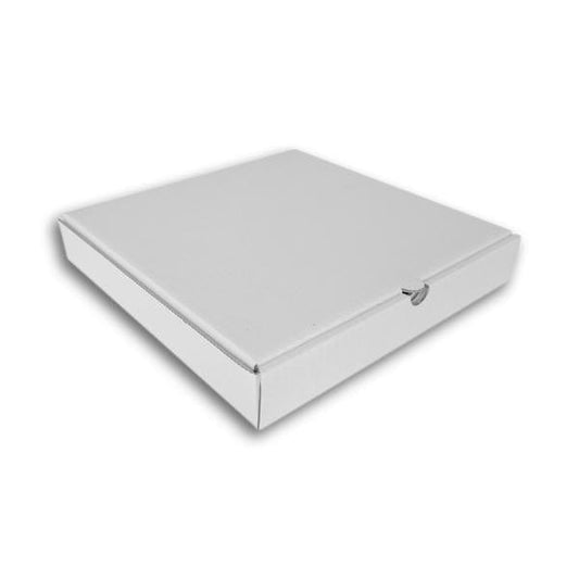 Firstpack Bags & Takeaway Pizza Box White Plain 13 Inch 1