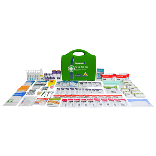 Plastic First Aid Kit Case – Workplace & Emergency Use (34.5×11×33cm)