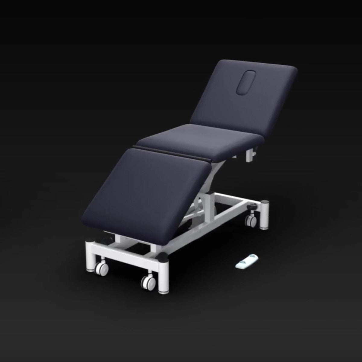 Chattanooga 3 Section Hi Lo Electric Couch Medical Black