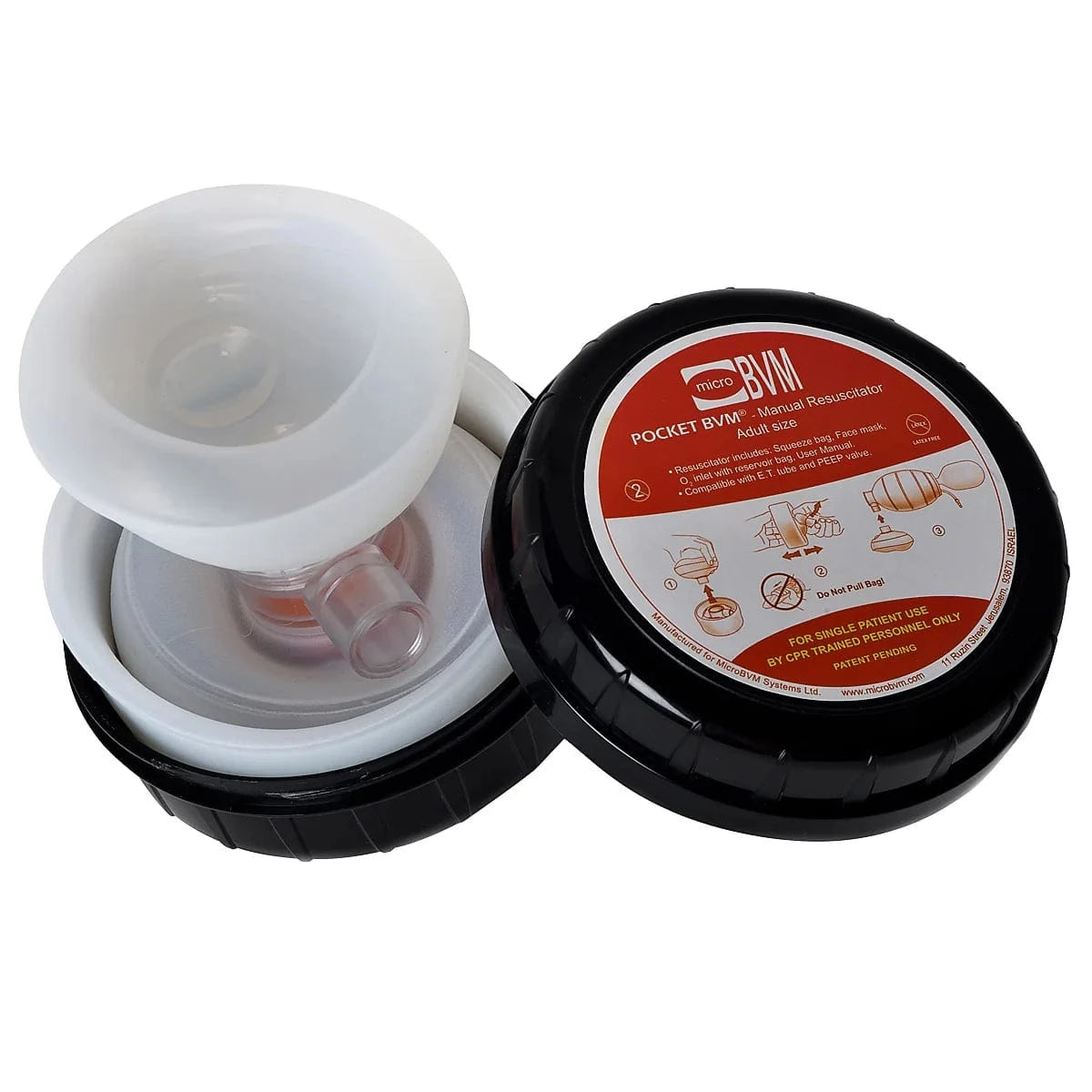 Pocket BVM Bag and Value Resuscitation Mask