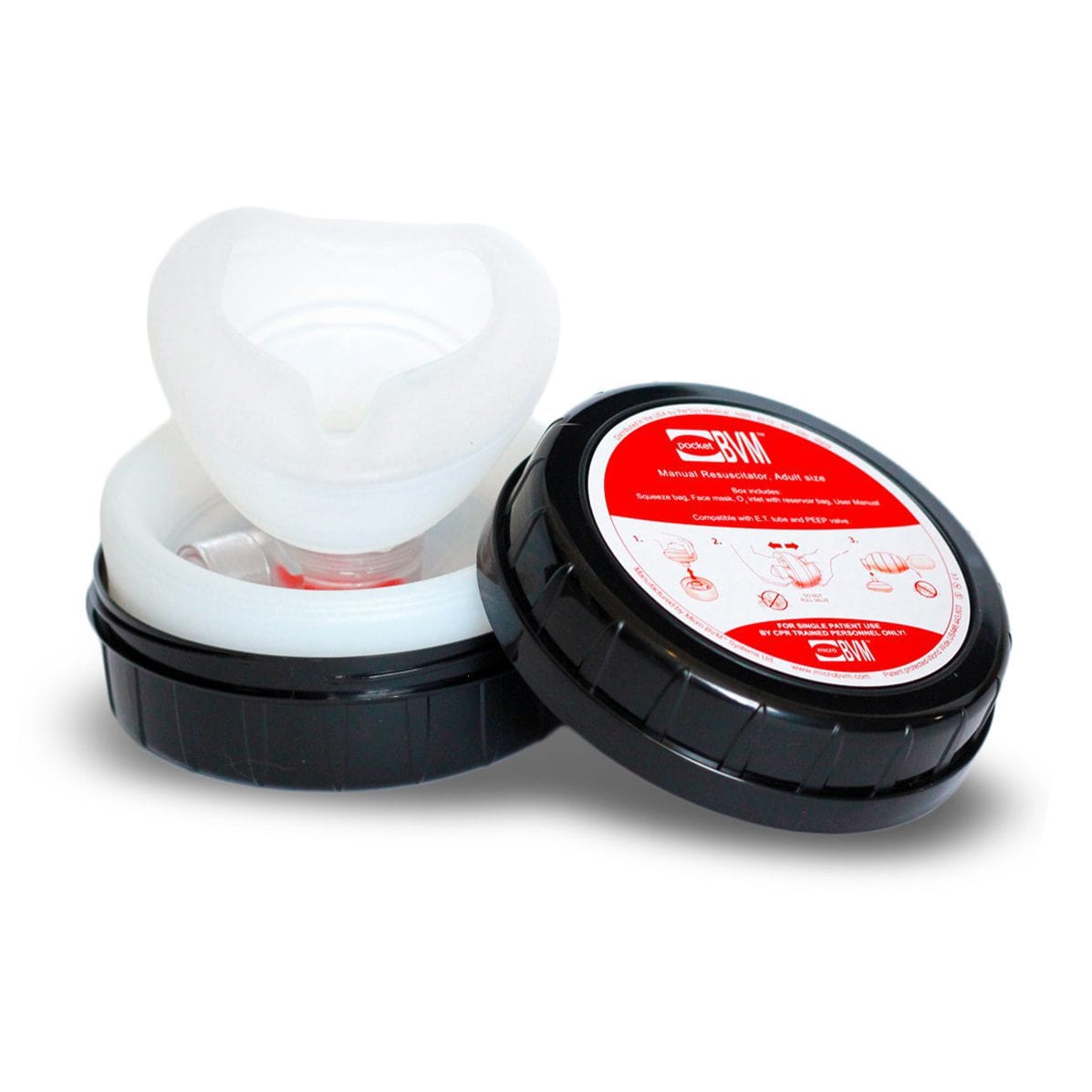 Pocket BVM Bag and Value Resuscitation Mask