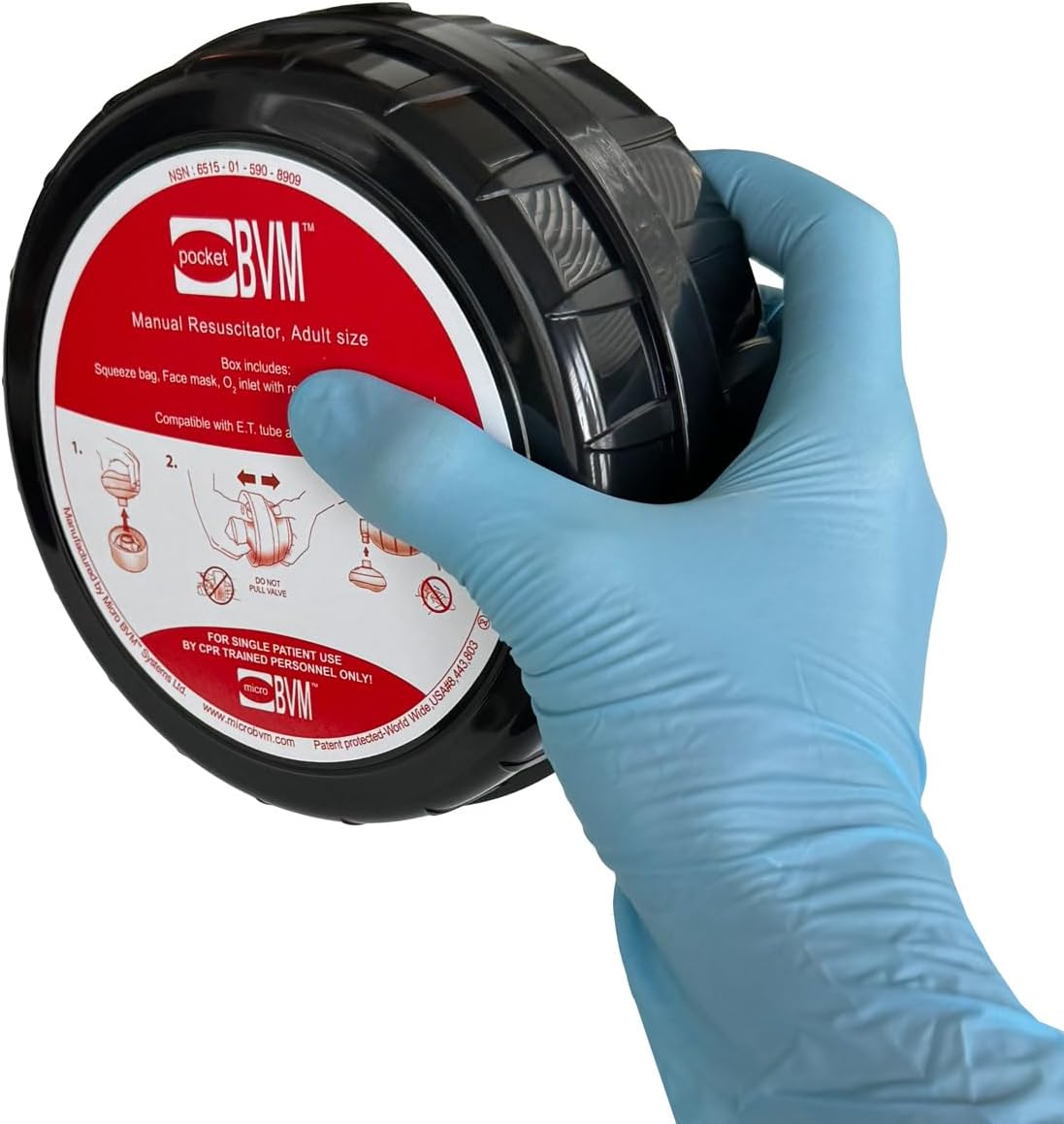 Pocket BVM Bag and Value Resuscitation Mask