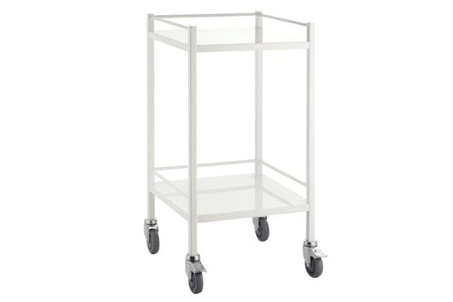 Powder Coated Steel Trolleys, Single - 500 x 500 x 967