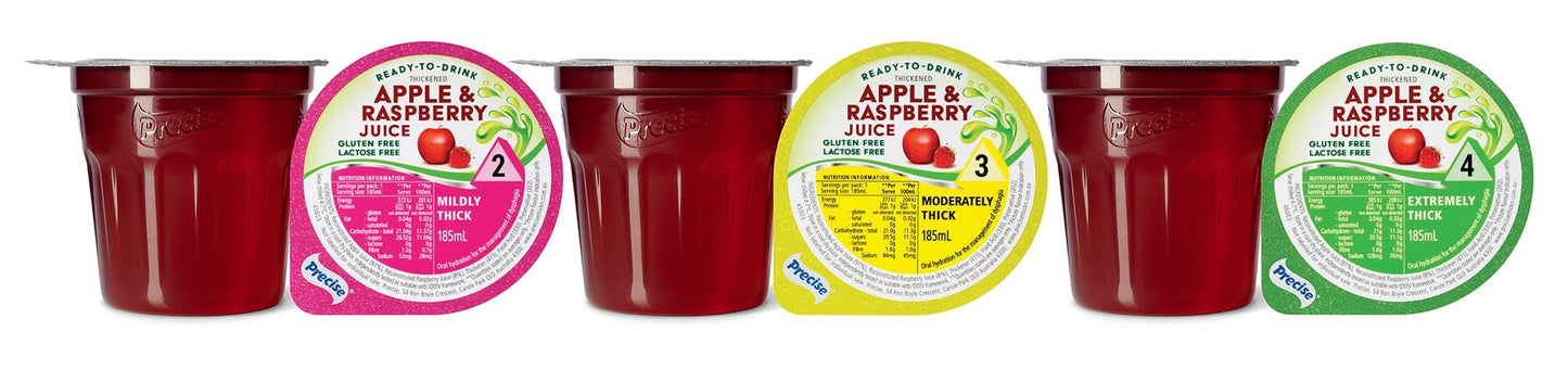 Precise Ready To Drink Apple & Raspberry Juice 185ml