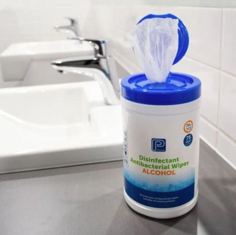 Premier Alcohol Wipes Canister (75)