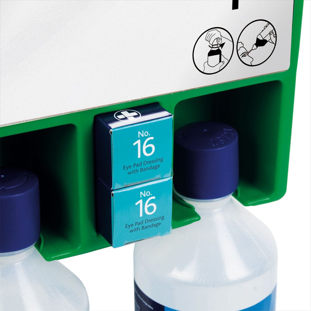 FastAid First Aid Kits Premier Eyecare Station, Wall Mount