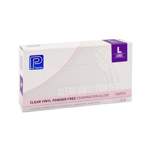 Premier Glove Exam Vinyl Powder free