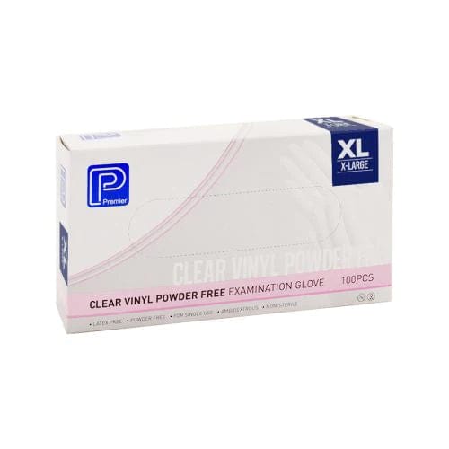 Premier Glove Exam Vinyl Powder free